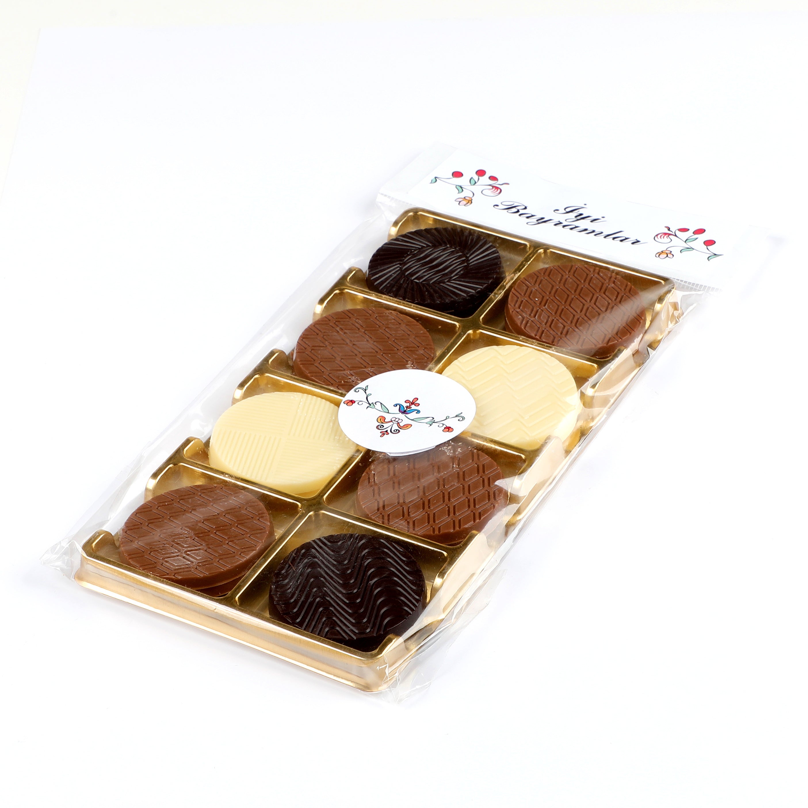 Turkish Delight Chocolate Assortment - 16 Round Pieces