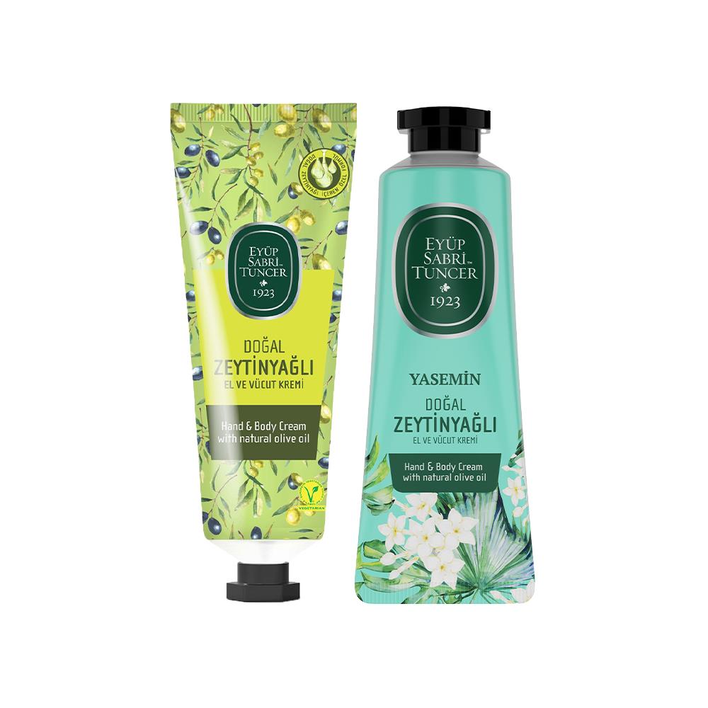 كريم الياسمين وزيت الزيتون للتغذية العميقة