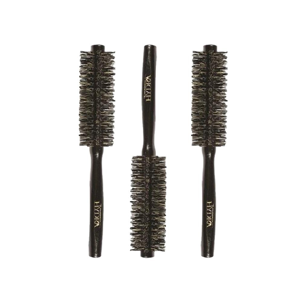 فرشاة تصفيف ثلاثية برأسين لشعر ناعم ولامع