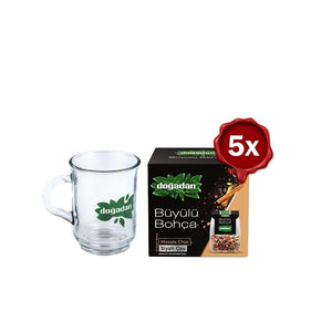 شاي ماسالا السحري من Dogadan مع كوب الاسترخاء الساحر