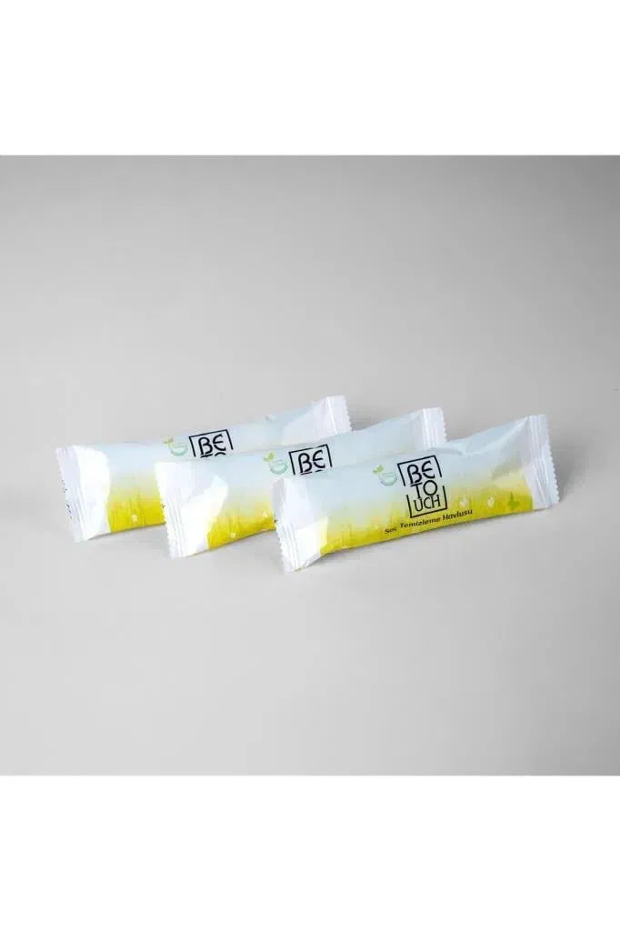 مناديل التنظيف للشعر Be Touch بالصبار والكيراتين والكولاجين - 10 قطع