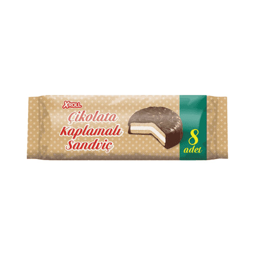 Xroll Chocolate Covered Marshmallow Biscuit
