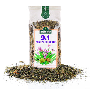 مزيج شاي ديتوكس عشبي 9 في 1