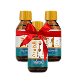 Argivit Classic Syrup 150ml – For Growth & Immune Support - 3 pcs