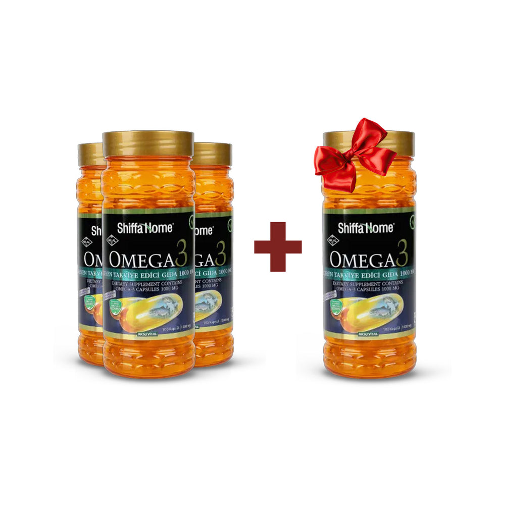 Omega-3 1000 mg – 100 Softgel Capsules 3+1 Offer