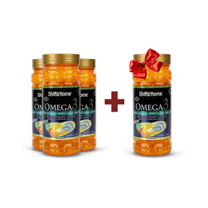 Omega-3 1000 mg – 100 Softgel Capsules 3+1 Offer